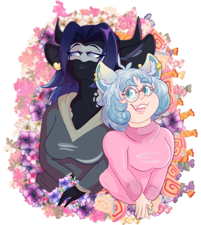 OC couple portrait